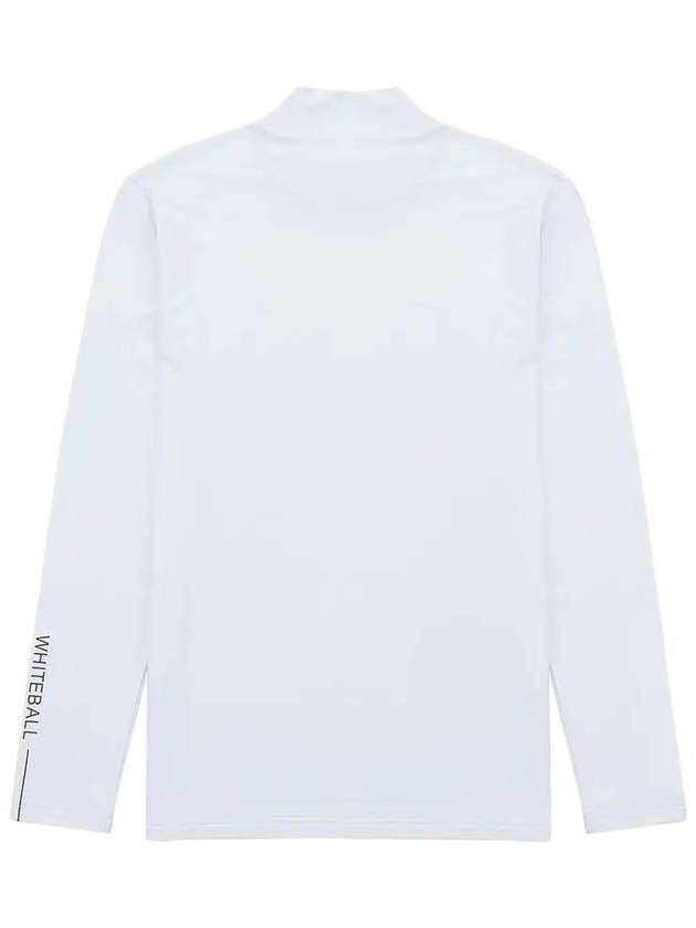 Golf Wear Basic Jersey Turtleneck WB21FAMT01WH White - WHITEBALL - BALAAN 6