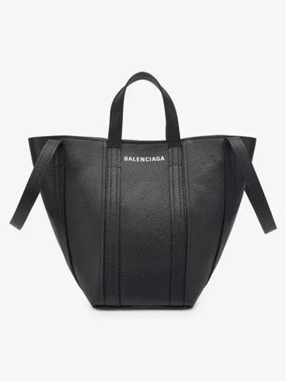 Calfskin Everyday Tote Bag Black - BALENCIAGA - BALAAN 2