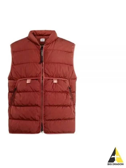 Eco-Chrome R Down Vest Red - CP COMPANY - BALAAN 2