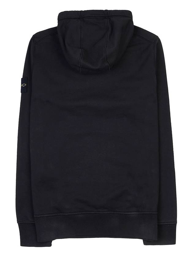 Signature Logo Patch Hoodie Black - STONE ISLAND - BALAAN 3