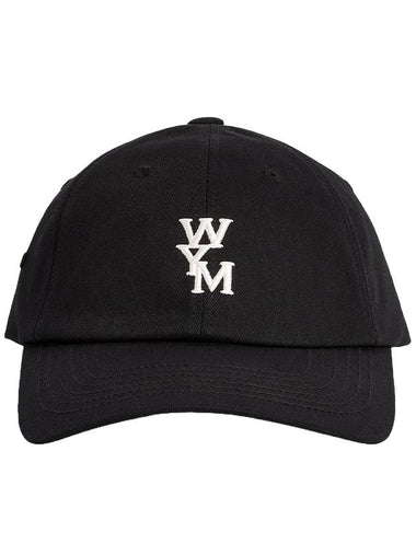 Logo Patch Ball Cap Black - WOOYOUNGMI - BALAAN 1