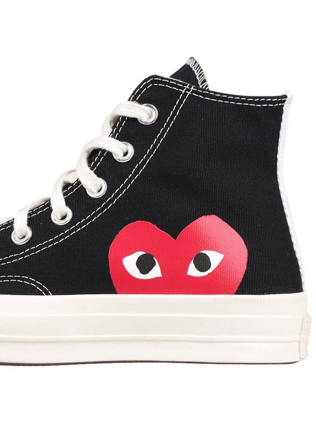 Chuck Taylor High Top Sneakers P1 K112 1 Black - COMME DES GARCONS - BALAAN 7