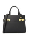 Tempete Crush Cross Bag Black - DELVAUX - BALAAN 1