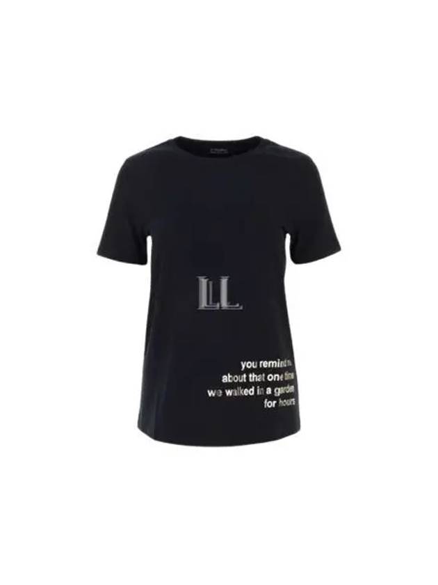 Aris Short Sleeve T-Shirt Black - MAX MARA - BALAAN 2