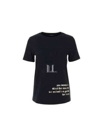 Aris Short Sleeve T-Shirt Black - MAX MARA - BALAAN 2