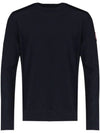 Dartmouth Crew Neck Knit Top Navy - CANADA GOOSE - BALAAN 1