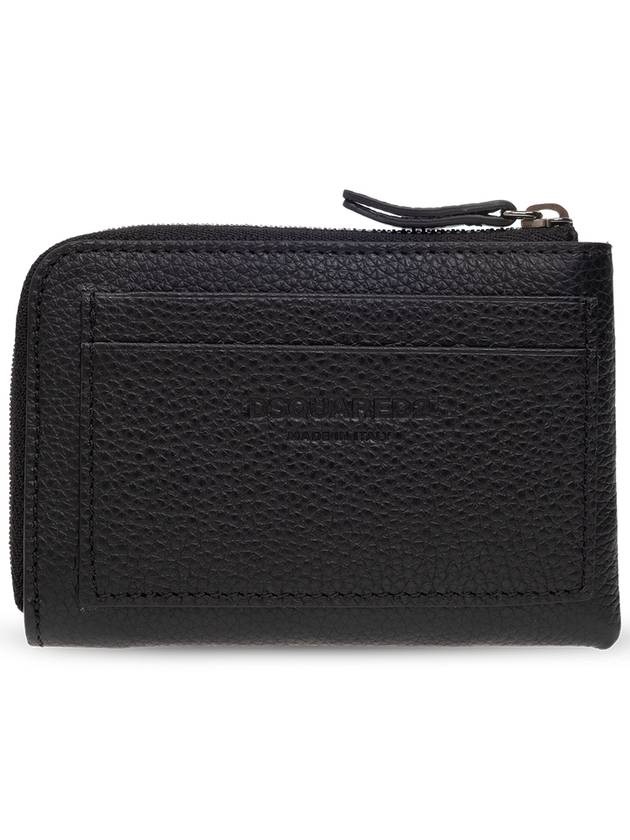 logo print zip-up wallet WAM004125103888 - DSQUARED2 - BALAAN 4