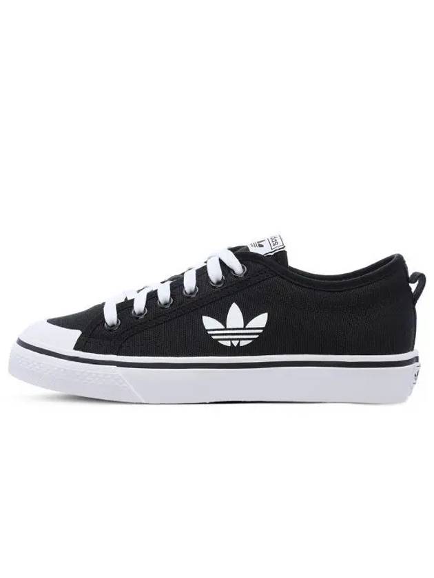 Nizza Trefoil Low Top Sneakers Black - ADIDAS - BALAAN 2