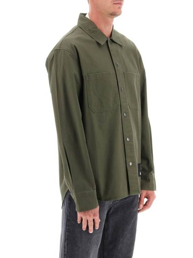 Relaxed Uniform Over Long Sleeve Shirt Green - BARBOUR - BALAAN 3