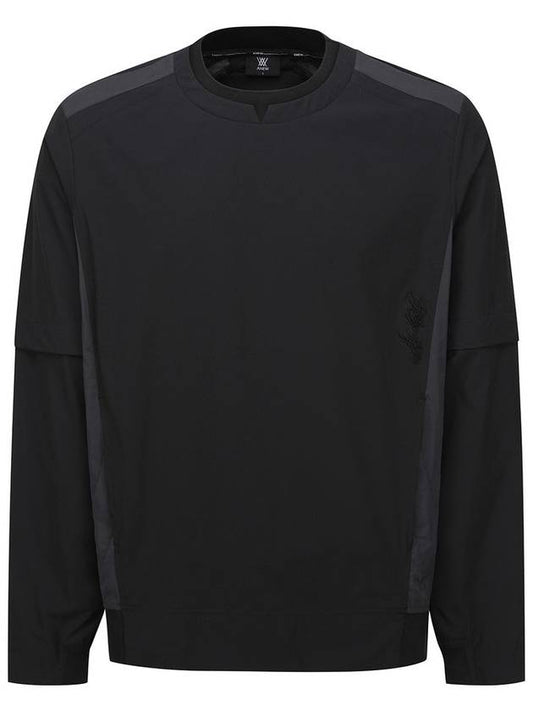 Official M ROUND NECK ANOROCK JK BK - ANEWGOLF - BALAAN 1