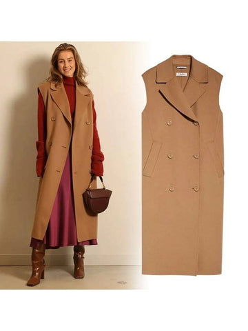 GIOVANNI Giovanni vest wool coat 92760333600 - S MAX MARA - BALAAN 1