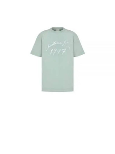 493J696G0554 580 Handwriting Christian T shirt - DIOR - BALAAN 1