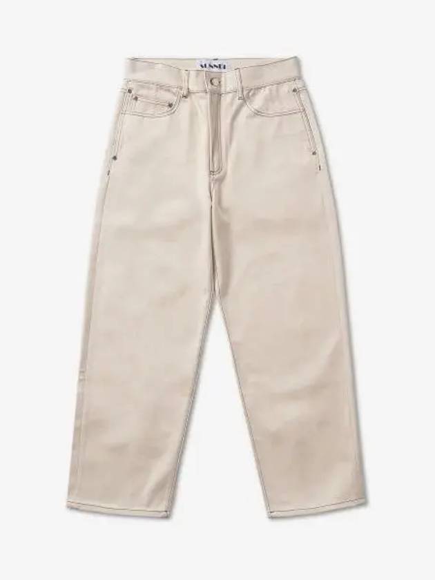 Classic Denim Pants Ecru CRTWMDEN002DEN004T031 - SUNNEI - BALAAN 1