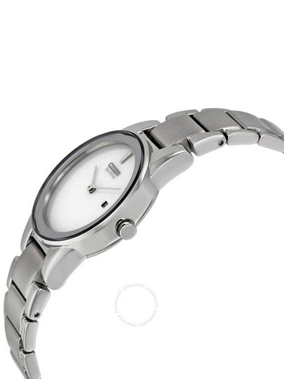 Citizen Axiom Eco-Drive Silver Dial Stainless Steel Ladies Watch GA1050-51A - CITIZEN - BALAAN 2