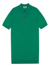 Adrian Cotton PK Shirt Green Flare - JOHN SMEDLEY - BALAAN 2