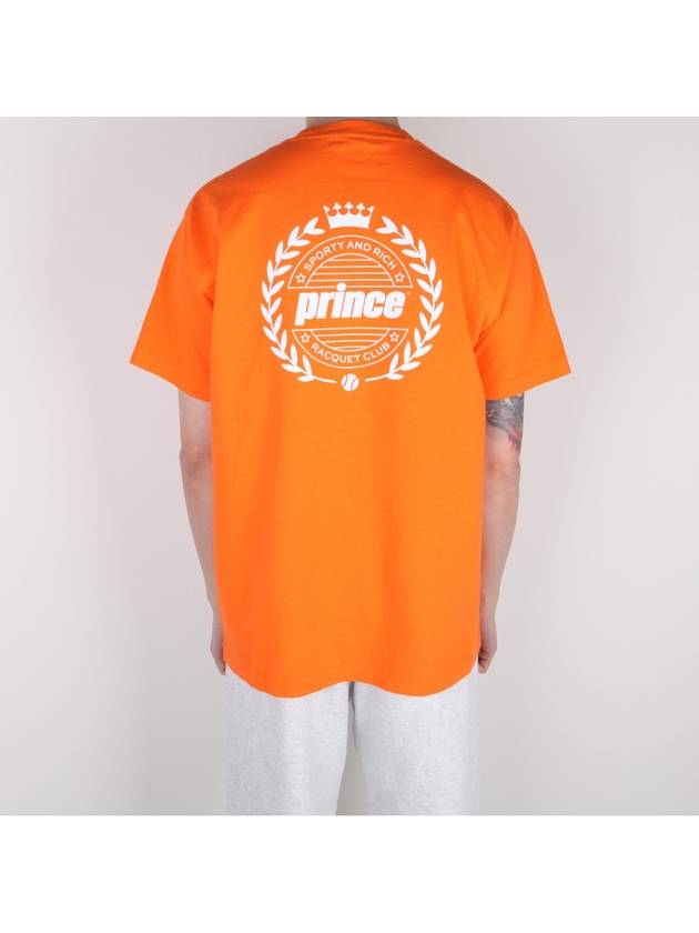 Unisex Crest Round Orange TS511OR - SPORTY & RICH - BALAAN 1