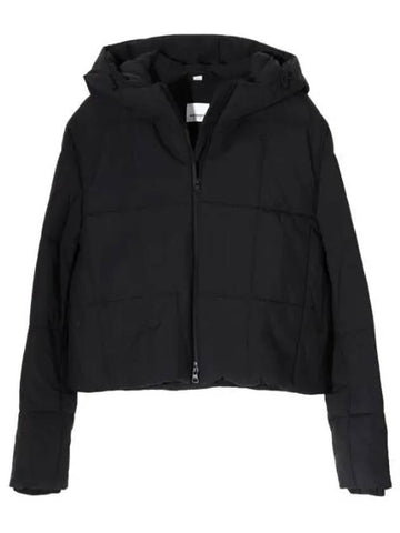 Cropped nylon quilted jacket women s padded jumper - BURBERRY - BALAAN 1