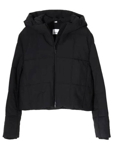 Cropped nylon quilted jacket - BURBERRY - BALAAN 1