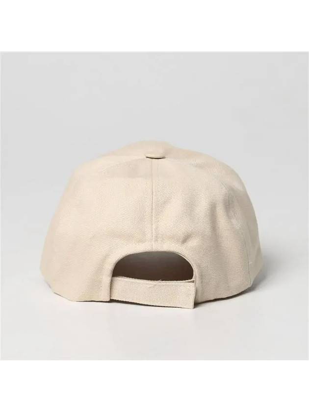 Tyron Logo Ball Cap Ecru - ISABEL MARANT - BALAAN 4