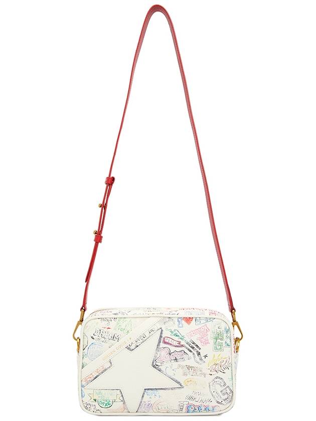 Star Journey Large Shoulder Bag Ivory - GOLDEN GOOSE - BALAAN 8