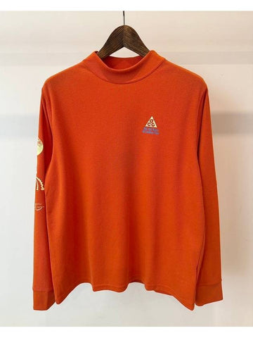 Kids ACG Long Sleeve T Shirt FD3153 893 Orange XL 170 Asian Fit - NIKE - BALAAN 1