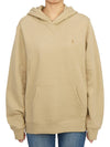 Kids brushed hoodie 323749954037 KHAKI - POLO RALPH LAUREN - BALAAN 1