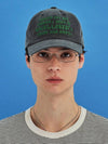 slogan ball cap charcoal - UNALLOYED - BALAAN 1