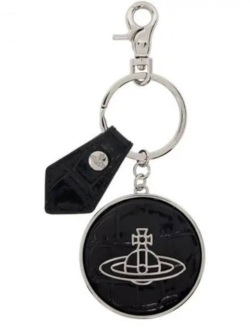 THIN LINE ORB KEYRING 8203011HW L0039 N401 - VIVIENNE WESTWOOD - BALAAN 1