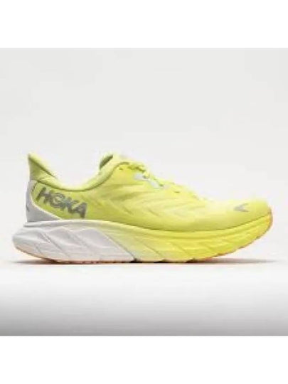 Women's Arahi 6 Low Top Sneakers Yellow - HOKA ONE ONE - BALAAN 2