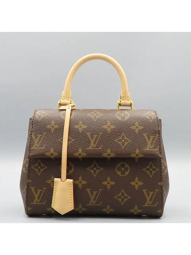 M46055 Monogram Canvas Cluny Mini Tote Bag Shoulder Strap 2WAY - LOUIS VUITTON - BALAAN 2