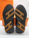 Bouncing Sneakers Technical Canvas Calfskin & Noir Miel - HERMES - BALAAN 9