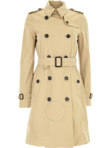 Burberry The Kensington Long Trench Coat, Brand Size 6 (US Size 4) - BURBERRY - BALAAN 1