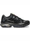 471329 XT4 OG Sneakers Black Silver Metallic Shoes TLS - SALOMON - BALAAN 1