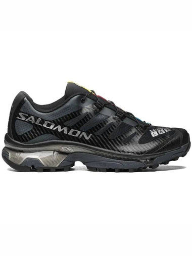 471329 XT4 OG Sneakers Black Silver Metallic Shoes TLS - SALOMON - BALAAN 1