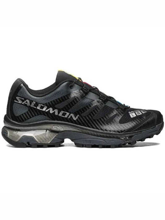471329 XT4 OG Sneakers Black Silver Metallic Shoes TLS - SALOMON - BALAAN 1