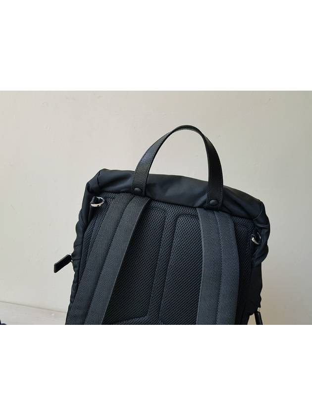 Black technical fabric backpack 2VZ135 - PRADA - BALAAN 4