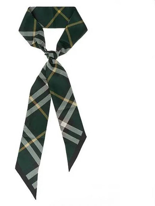 Vintage Check Pointed Tip Scarf Green - BURBERRY - BALAAN 2