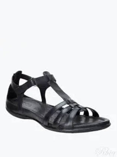 Flash T-Bar Sandals Black - ECCO - BALAAN 2