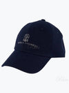 Hat M252D9850CKL84 AI24 NAVY MEDIUM GRAY - BRUNELLO CUCINELLI - BALAAN 2