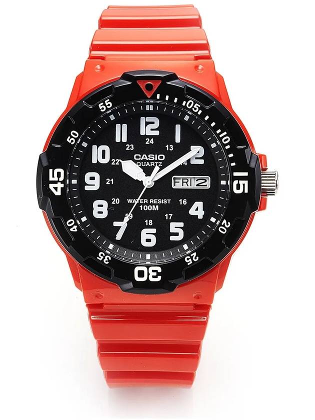 MRW 200HC 4BVDF MRW 200HC 4B Analog Men’s Urethane Watch - CASIO - BALAAN 4