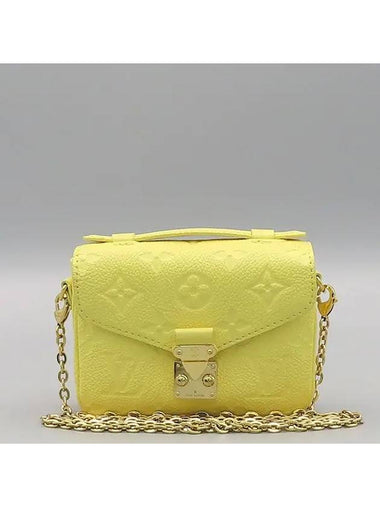 M81407 Yellow Color Enprette Micro Metis Cross Bag - LOUIS VUITTON - BALAAN 1