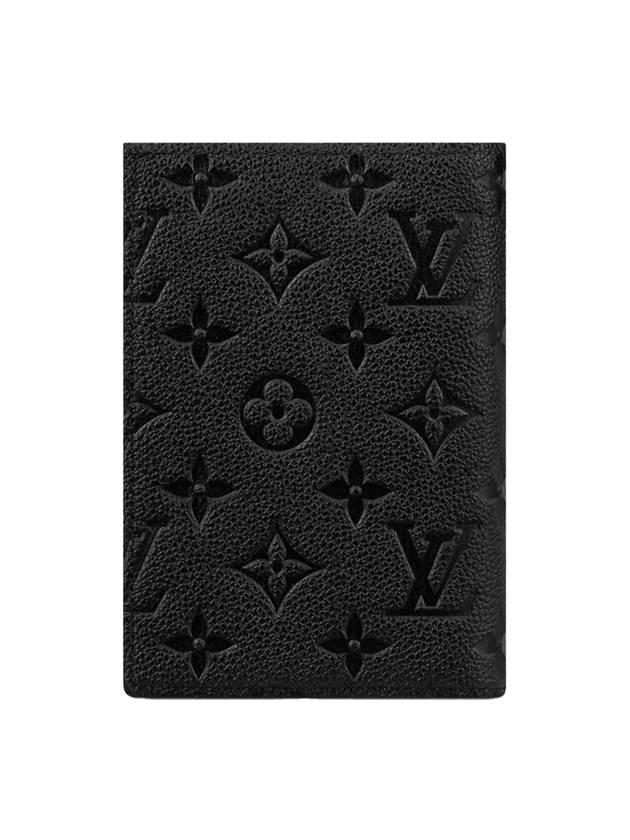 Monogram Passport Wallet Black - LOUIS VUITTON - BALAAN 1