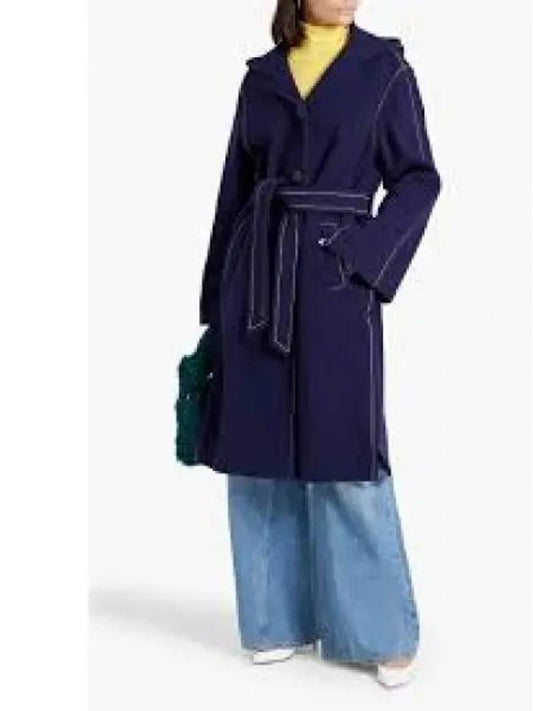 Wool coat blue CPMA0213U0UTW99400B94 - MARNI - BALAAN 2