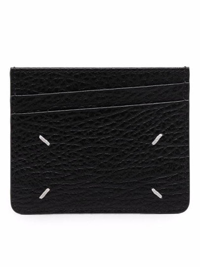 Four Stitch Card Wallet Black - MAISON MARGIELA - BALAAN 2