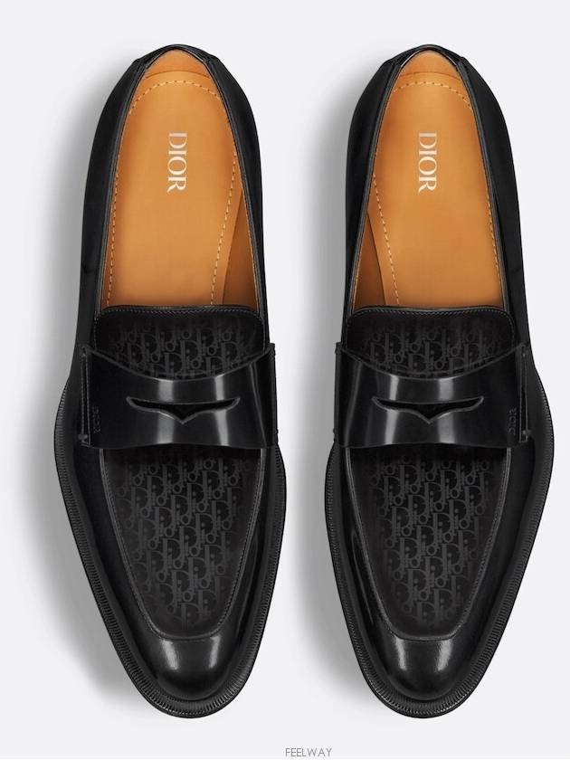 Timeless Loafers Black Polished - DIOR - BALAAN 3