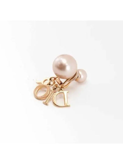 Tribales Clip Pearl Earrings Pink - DIOR - BALAAN 2