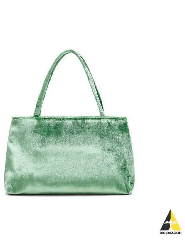 Women s FRANNY BAG VELVET LIGHT GREEN - HAI - BALAAN 1