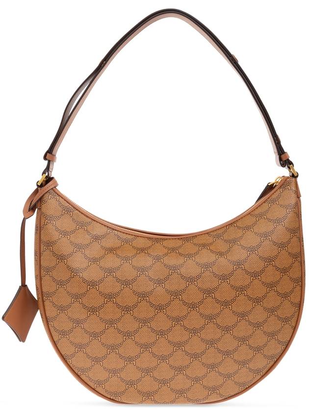 MCM Shoulder Bag With Lauretos Print, Women's, Brown - MCM - BALAAN 3