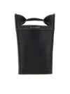 Logo Printed Bucket Bag Black - ALEXANDER MCQUEEN - BALAAN 2