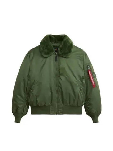 B 15 flight jacket sage - ALPHA INDUSTRIES - BALAAN 1